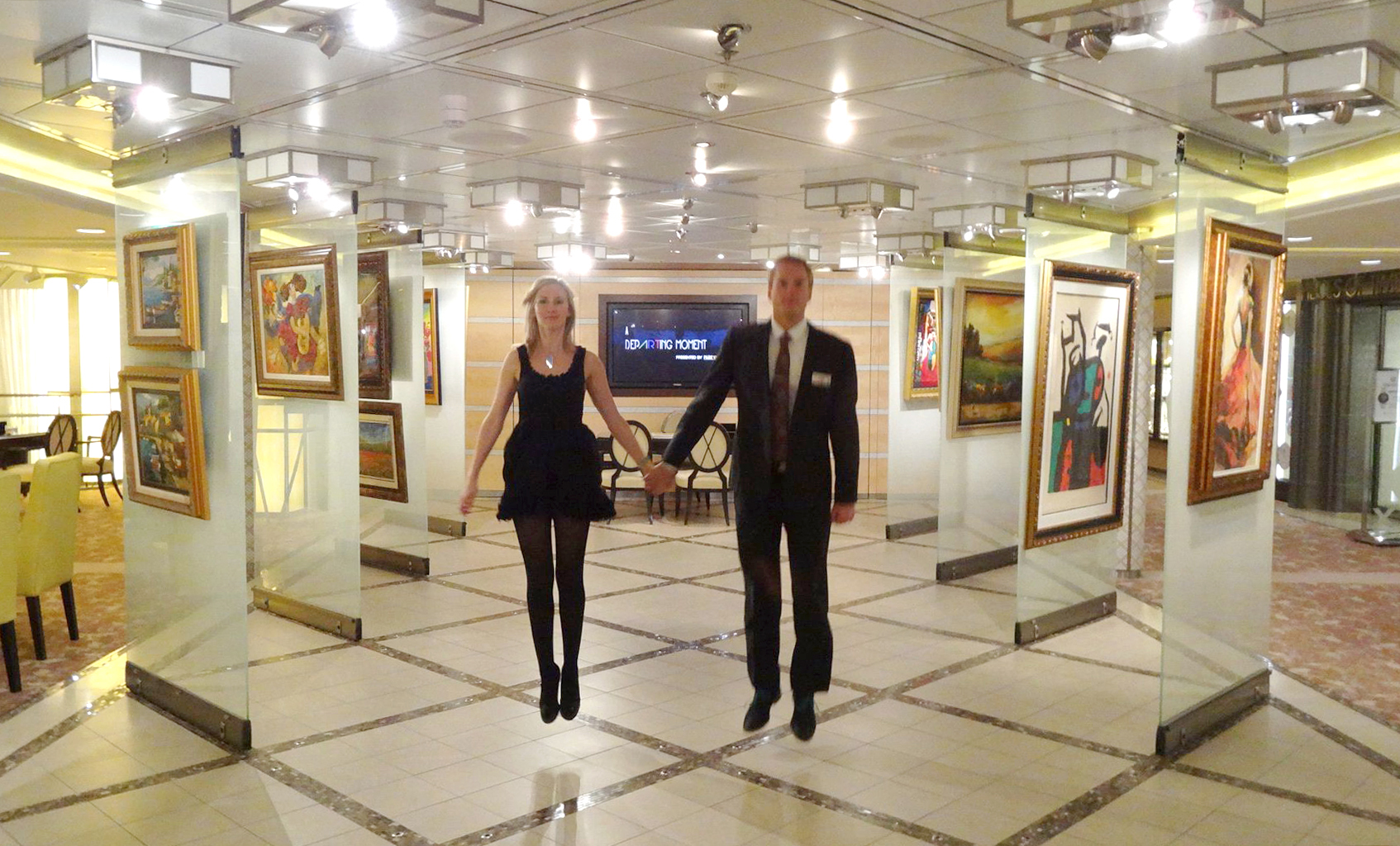 These industrious art auctioneers aren't afraid to show off their fun-loving side. Photo credit: Jeanne van der Merwe