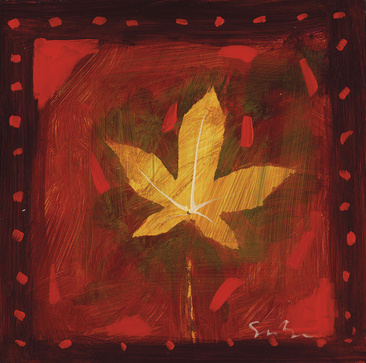 "Falling Leaves Series I - III" (2007) Simon Bull