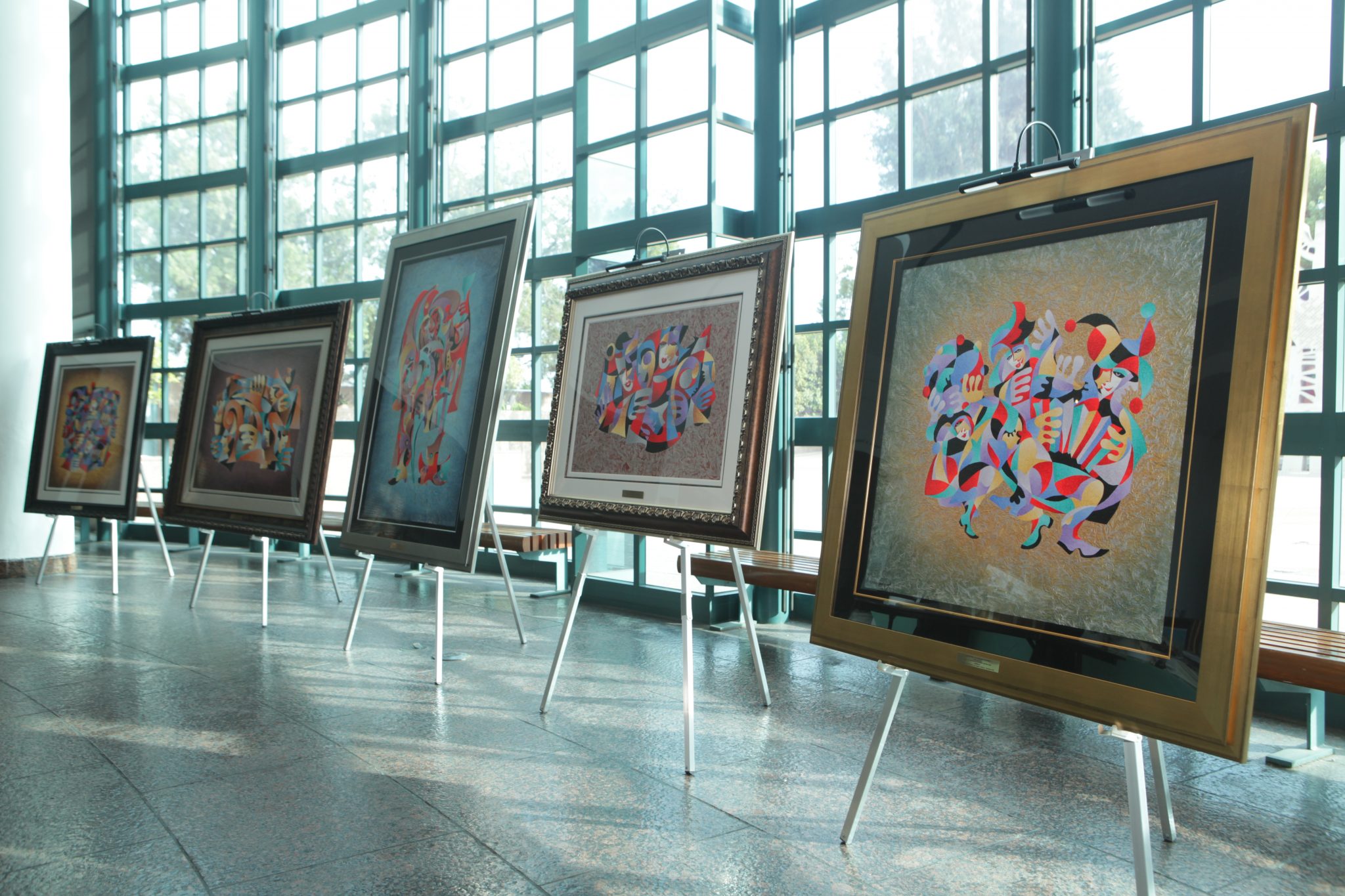 Antaole Krasnyansky artwork on display at Museum of Tolerance